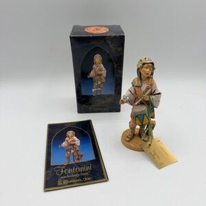 Vintage Fontanini Jareth Drummer Figurine Heirloom Nativity 5" Collection 1992